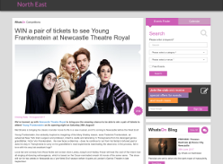 Win a pair of tickets to see Young Frankenstein at Newcastle Theatre Royal