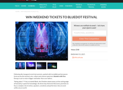 Win a pair of weekend tickets to Bluedot Festival