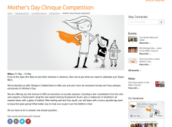 Win a Pamper For You + Your Mum at Clinique in Debenhams, Milton Keynes