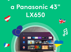 Win a Panasonic 43
