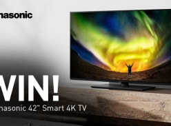 Win a Panasonic 4K OLED Smart TV