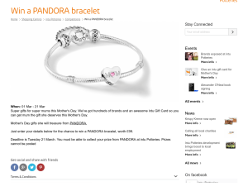 Win a Pandora Bracelet