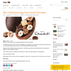 Win a Patisserie Egg from Hotel Chocolate
