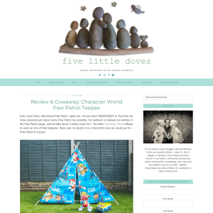 Win a Paw Patrol Teepee