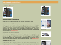 Win a Peli Phone case