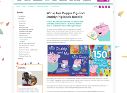 Win a Peppa Pig & Daddy Pig Book Bundle