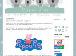 Win a Peppa's Laptop Toy