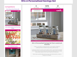 Win a Personalised Savings Set for Kids