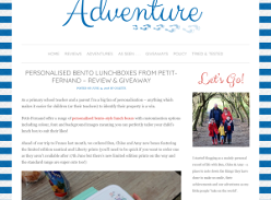 Win a Petit-Fernand personalised bento lunch box