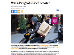 Win a Peugeot Kisbee Scooter