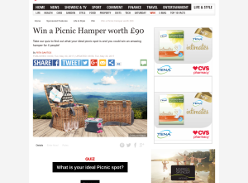 Win a Picnic Hamper worth £90