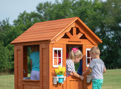 Win a Playhouse from Backyard Discovery