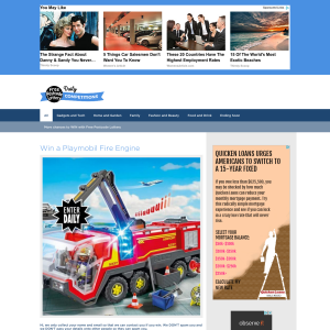 Win a Playmobil Fire Engine worth £45