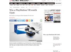 Win a PlayStation VR worth £349