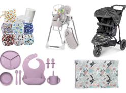Win a Pushchair, Highchair and Weaning Baby Bundle
