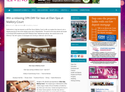 Win a relaxing Spa Day for two at Elan Spa at Mallory Court