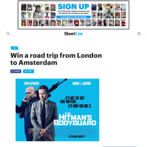 Win a road trip from London to Amsterdam