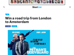 Win a road trip from London to Amsterdam