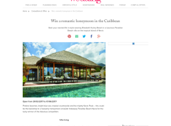 Win a romantic honeymoon in Nevis