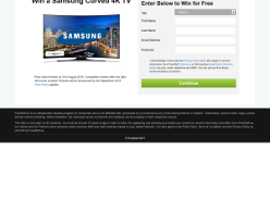 Win a Samsung Curved 4K TV