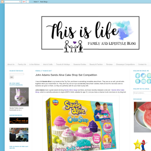 Win a Sands Alive Cake Shop Set