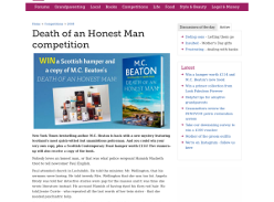 Win a Scottish hamper and M.C. Beaton's new book