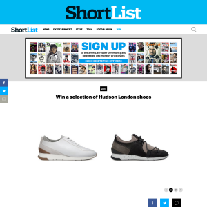 Win a selection of Hudson London Shoes