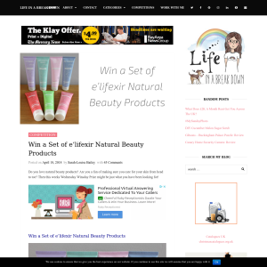 Win a Set of e’lifexir Natural Beauty Products
