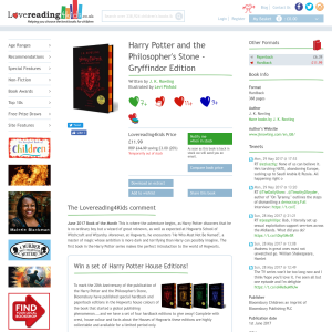 Win a set of Harry Potter House Editions