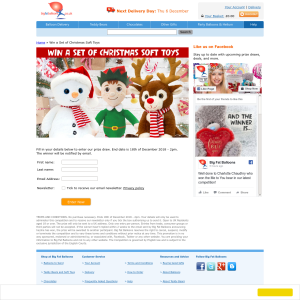 Win a Set of Keel Christmas Soft Toys