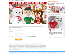 Win a Set of Keel Christmas Soft Toys