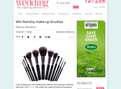 Win a set of Nanshy make-up brushes