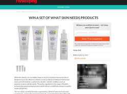 Win a set of What Skin Needs products