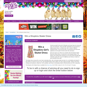 Win a Shopkins Skater Dress