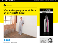 Win a Shopping Spree At Rêve En Vert worth £250