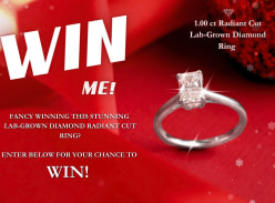 Win a Show-Stopping 1.00ct Lab-Grown Diamond Ring