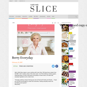 Win a signed copy of Mary Berry Everyday
