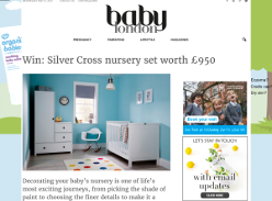 Win a Silver Cross Nursery Set worth £950