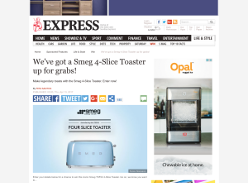 Win a Smeg 4-Slice Toaster