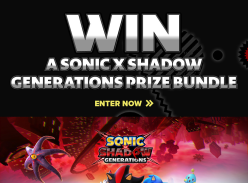 Win a Sonic X Shadow Generations Game and a Bedroom Makeover Bundle