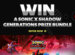 Win a Sonic X Shadow Generations Game and a Bedroom Makeover Bundle