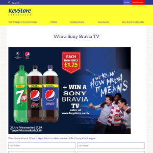 Win a Sony Bravia TV