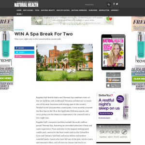 Win a Spa Break For Two, Leicestershire