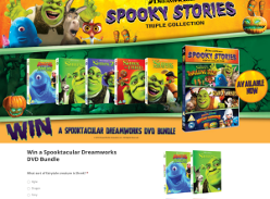 Win a Spooktacular Dreamworks DVD Bundle