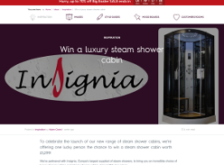Win a Steam Shower Cabin worth £1,299