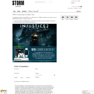 Win a STORM Vaultron, an Xbox One S Console and a copy of Injustice 2 for Xbox One