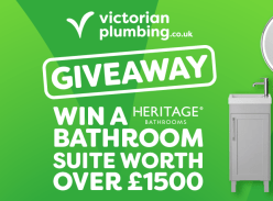 Win a stunning bathroom suite