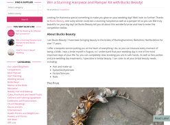 Win a Stunning Hairpiece and Pamper Kit with Bucks Beauty