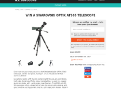 Win a Swarovski Optik ATS65 Telescope