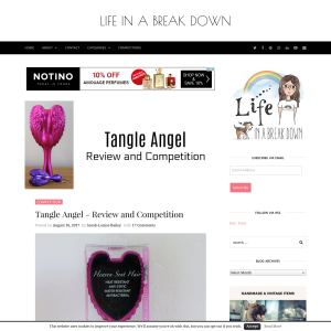 Win a Tangle Angel Hairbrush